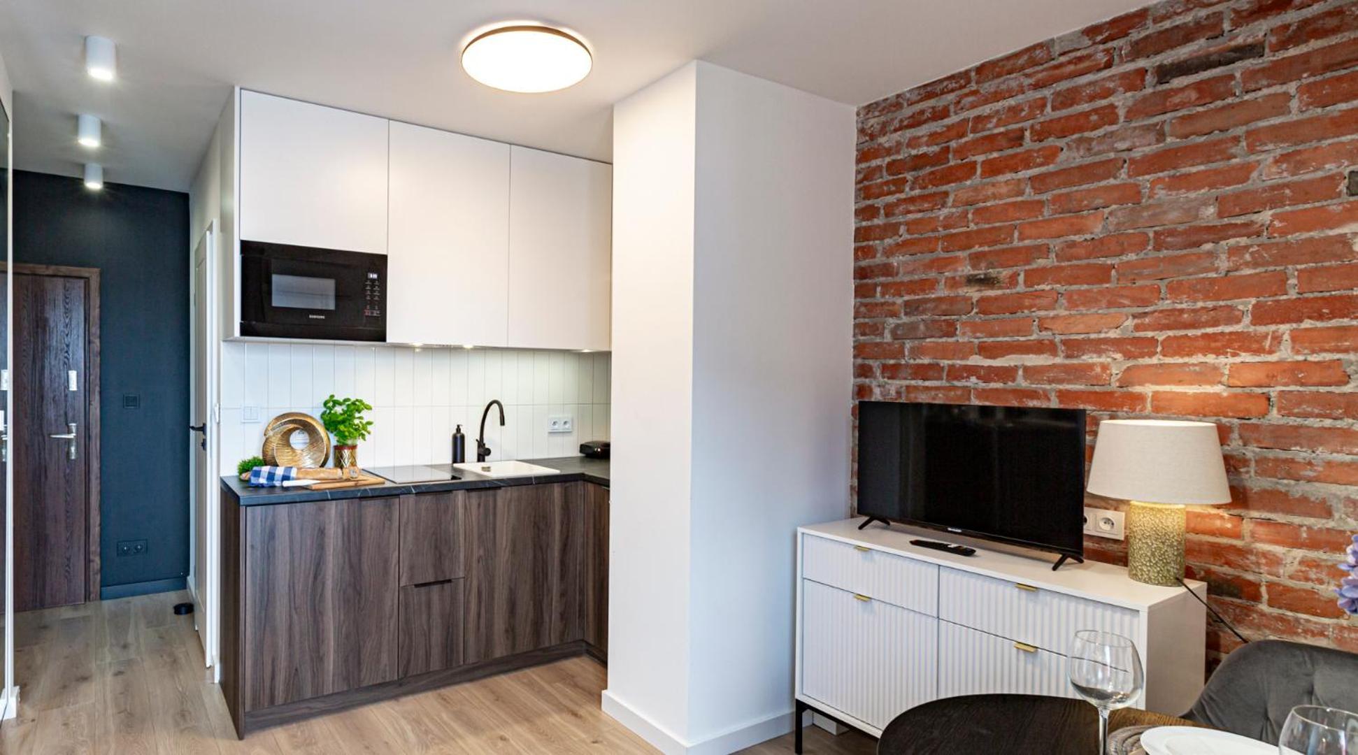 Apartment Mianowskiego 24 Red - Wifi Smart Tv W Pelni Wyposazona Kuchnia